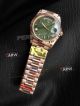 noob factory rolex day date rose gold green roman 2836 watch (8)_th.jpg